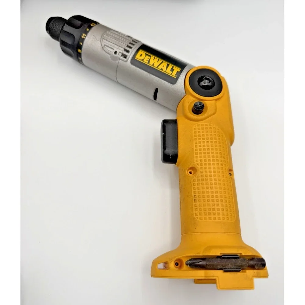 DeWalt 7.2V DW920 Cordless Adjust Angle Screwdriver W/ Battery Charger & Case